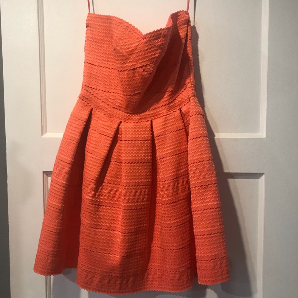 Jun & Ivy Strapless Bandage Dress